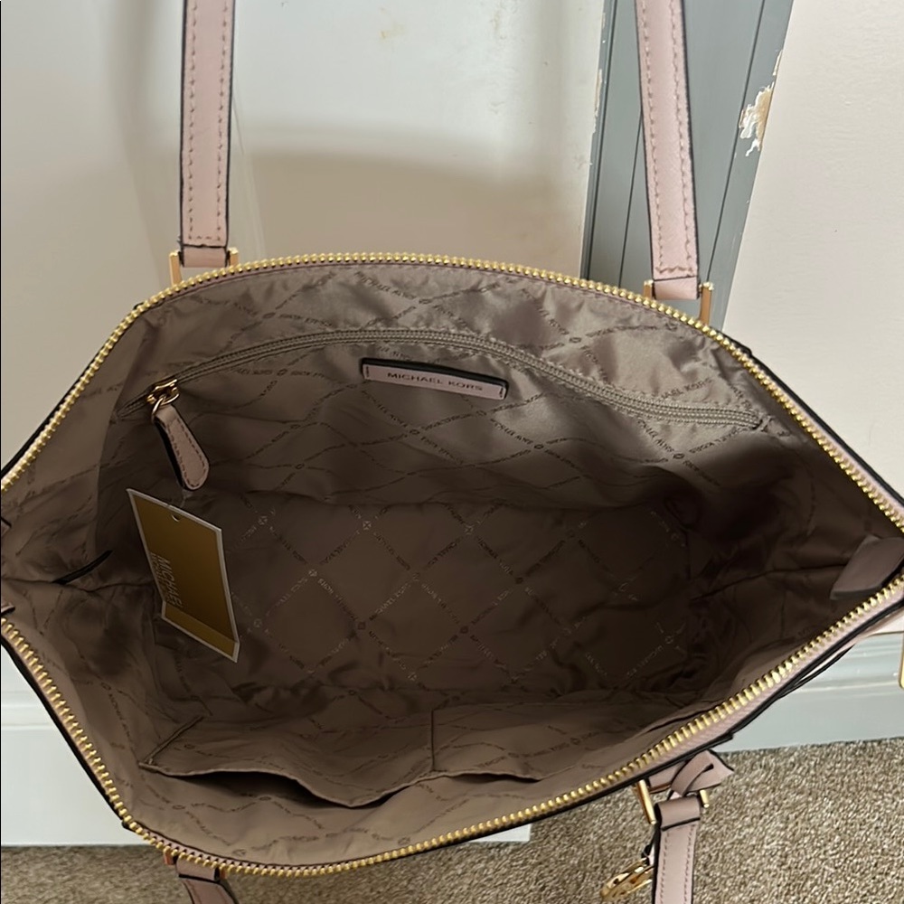 Michael Kors Pink Tote Bag - Picture 2 of 2
